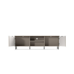 Heze Furniture Evo Modern Style Tv Unit With Storage Elegant Textured Door - thumbnail 3