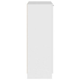 Berkfield Shoe Cabinet White 59X35X100 Cm Engineered Wood - thumbnail 7