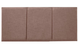 "Slumbre Alton Turin Linen 6Ft Super King 20"" Headboard -  Beige"