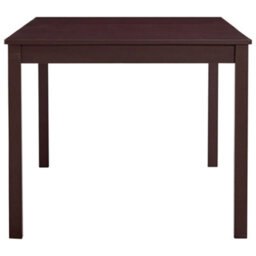 Berkfield Elegant Dining Table Dark Brown 180X90X73 Cm Pinewood - thumbnail 3
