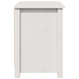 Berkfield Stylish Tv Cabinet White 103X36.5X52 Cm Solid Wood Pine - thumbnail 6