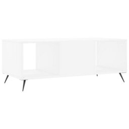 Berkfield Coffee Table White 102X50X40 Cm Engineered Wood - thumbnail 8