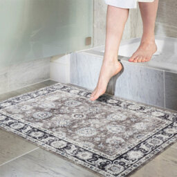Ameha Cashmere Rugs Luxury Bedroom Living Room Doormats Entrance Kitchen Floor Non Slip Mat(Harmony, 40X60Cm) - thumbnail 3