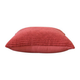Artisan Furniture Solid Wood Ribbed Red Cushion Set Of 2 - thumbnail 8