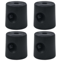 Walplus Gazebo Weights 4 Pcs Pe Black Fitness Gym Essential - thumbnail 3