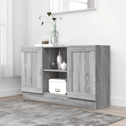 Vidaxl Sideboard Grey Sonoma 120X30.5X70 Cm Engineered Wood - thumbnail 1
