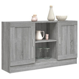 Vidaxl Sideboard Grey Sonoma 120X30.5X70 Cm Engineered Wood - thumbnail 7
