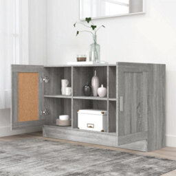 Vidaxl Sideboard Grey Sonoma 120X30.5X70 Cm Engineered Wood - thumbnail 8