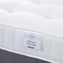 Divan Base Direct Shire Essentials Orthopaedic Sprung Tufted Divan Bed Set 5Ft King 2 Drawers Side- Wool Bronze - thumbnail 3