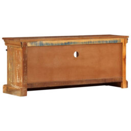 Berkfield Industrial Tv Cabinet 110X30X45 Cm Solid Reclaimed Wood - thumbnail 6