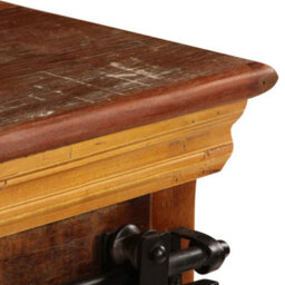 Berkfield Industrial Tv Cabinet 110X30X45 Cm Solid Reclaimed Wood - thumbnail 7