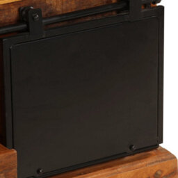 Berkfield Industrial Tv Cabinet 110X30X45 Cm Solid Reclaimed Wood - thumbnail 9