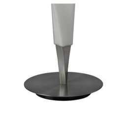 Luminosa Lighting Luminosa Neo Table Lamp 1 Light E27, Satin Nickel/frosted White Glass - thumbnail 6