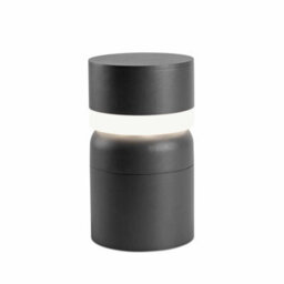 Luminosa Lighting Luminosa Sete Led Outdoor Pedestal Light White, Dark Grey Ip54 - thumbnail 1
