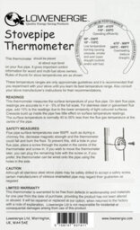 Lowenergie Magnetic Log Burner & Stove Thermometer - thumbnail 4