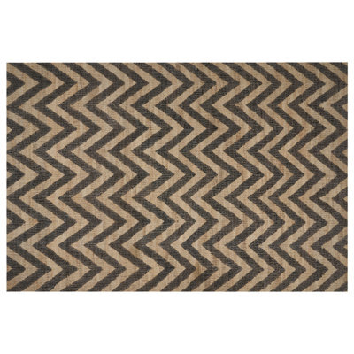 Beliani Rug Dedepinari Beige 200 X 300 Cm Jute - image 1