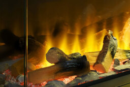Acantha Pinnacle Fully Inset Media Wall Fire With Tv Back Board In Concrete Effect - thumbnail 9