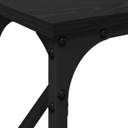 Walplus Console Table Black Oak 140 X 23 X 75 Cm - thumbnail 7