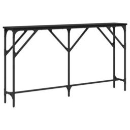 Walplus Console Table Black Oak 140 X 23 X 75 Cm - thumbnail 2