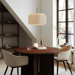 Nordlux Takai Stainless Steel Pendant Light Brushed Brass Brown,mains
