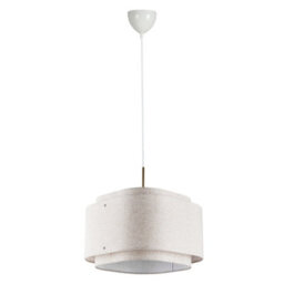 Nordlux Takai Stainless Steel Pendant Light Brushed Brass Brown,mains - thumbnail 4