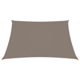 Berkfield Sunshade Sail Oxford Fabric Square 2.5X2.5 M Taupe - thumbnail 2