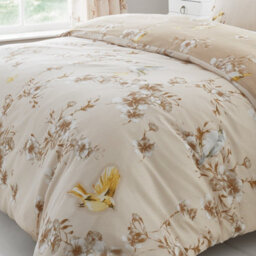 Gc Gaveno Cavailia Tropical Birds Duvet Cover Bedding Set Natural Double 3Pc With Birds And Flowers Print Quilt Cover - thumbnail 3