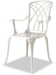 Centurion Supports Oshowa Luxurious Garden And Patio Table And 2 Large Chairs With Armrests Cast Aluminium Bistro Set - thumbnail 5