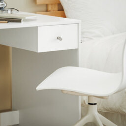 Sobuy Fwt35-W, Home Office Table, Computer Desk Workstation With Storage Shelves,white,w100Xd60Xh76 - thumbnail 5