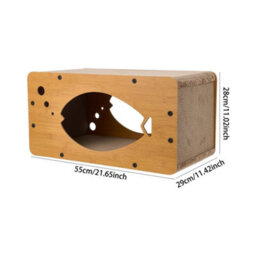Cat Scratching Post Climbing Activity Centre Sisal Toy Scratcher Tower Play - thumbnail 2