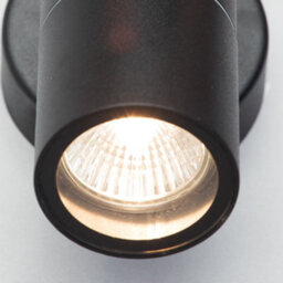 Litecraft Pack Of 2 Kenn Black Adjustable Outdoor Wall Lights - thumbnail 5