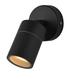 Litecraft Pack Of 2 Kenn Black Adjustable Outdoor Wall Lights - thumbnail 2