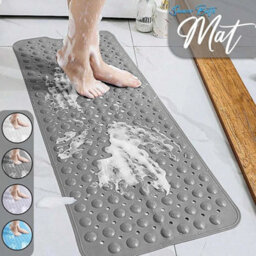 Large Non Slip Shower Mat Quick Dry Super Absorbent Bath Mat For Tub And Floor - thumbnail 4