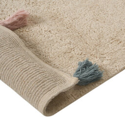 Beliani Kids Rug Kodinhi  Beige 140 X 200 Cm Cotton - thumbnail 6