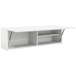 Walplus Bathroom Wall Cabinet White 100X25X30 Cm Engineered Wood - thumbnail 6
