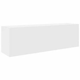 Walplus Bathroom Wall Cabinet White 100X25X30 Cm Engineered Wood - thumbnail 2