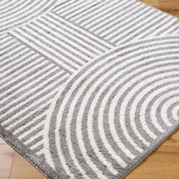 Livabliss Fossay Shaggy-Washable Beige Charcoal Modern Hig Pile Living Bedroom Rug 140 X 200 Cm Easy Care, Non Shedding - thumbnail 6