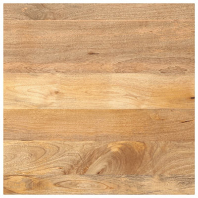 Berkfield Table Top 70X70X3.8 Cm Square Solid Wood Mango - image 1