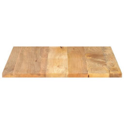 Berkfield Table Top 70X70X3.8 Cm Square Solid Wood Mango - thumbnail 4
