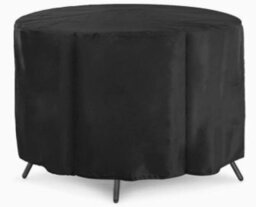 Round Cover For Furniture, Waterproof, Windproof, Uv Resistant And Tear Resistant, Suitable Outdoor Tables Chairs, 128 X 71 Cm. - thumbnail 1