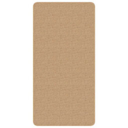 Berkfield Durable Area Rug Jute With Latex Backing 80X160 Cm Natural - thumbnail 2