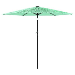 Walplus Garden Parasol With Steel Pole Green 268X268X226 Cm - thumbnail 5