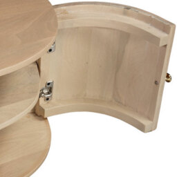 Chester Solid Mango Wooden Textured 2 Drawers Tv Cabinet - thumbnail 5