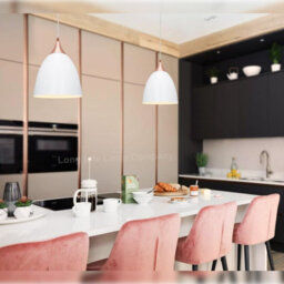 Long Life Lamps Company Modern White Pendant Ceiling Light M0169 - thumbnail 9
