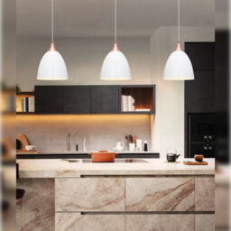 Long Life Lamps Company Modern White Pendant Ceiling Light M0169 - thumbnail 8