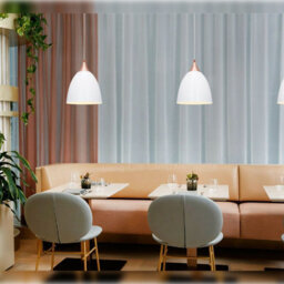 Long Life Lamps Company Modern White Pendant Ceiling Light M0169 - thumbnail 6