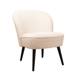 Scottish Everlastings Ltd. Scottish Everlastings Cream Boucle Cocktail Chair - thumbnail 2