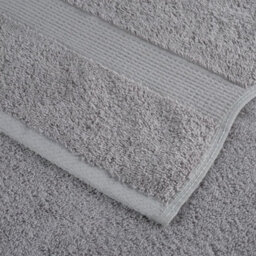 Berkfield Premium Hand Towels Solund 10Pcs Grey 50X100Cm 600Gsm - thumbnail 6
