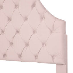 Upholstered Bed 90X190 With Slatted Frame And Headboard, Youth Bed, Single Bed, Wooden Slat Support, Easy Assembly, Velvet, Pink - thumbnail 6