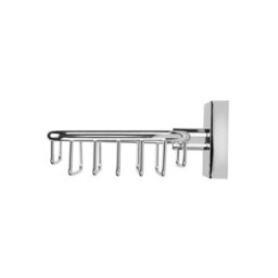 Soap Basket Dish In Chrome For Sink Wall Mount - thumbnail 5